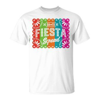 Cinco De Mayo 2024 Fiesta Squad Fiesta San Antonio Texas T-Shirt | Mazezy