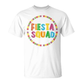 Cinco De Mayo Fiesta Squad Let's Fiesta Mexican Party T-Shirt | Mazezy