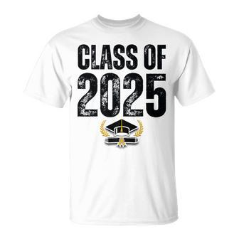 Class Of 2025 Congrats Grad 2024 Congratulations Graduate T-Shirt - Monsterry DE