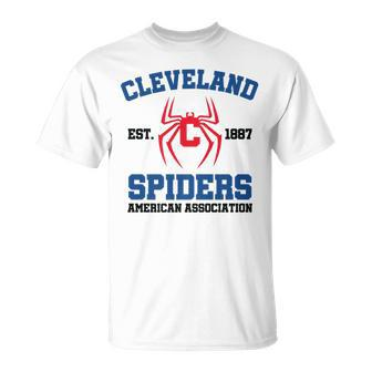 Cleveland Spiders Vintage Baseball Fan T-Shirt - Monsterry