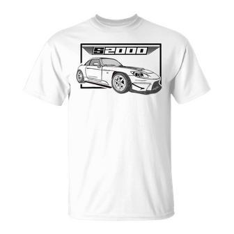 Coche De Carreras S2k Ap1 Ap2 Jdm Roadster S2000 Ninguna Pista De Fwd Turbo Camiseta unisex - Regaloses