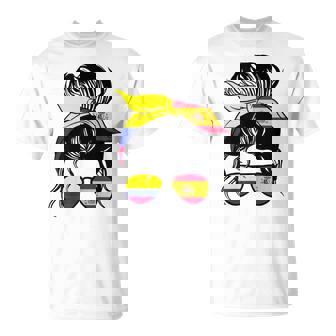 Colombia Y España Mix Raíces Colombianas Camiseta unisex - Regaloses