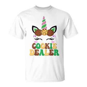 Cookie Dealer Scout For Girls Unicorn Women's T-Shirt - Seseable