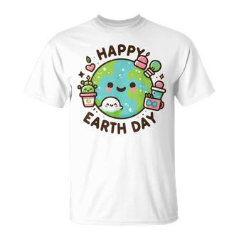 Cool Planet Earth Day Birthday Saying Happy Earth Day 2024 T-Shirt - Thegiftio UK