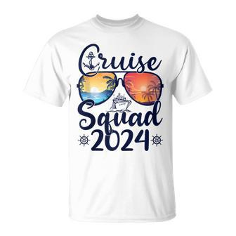 Cruise Squad 2024 Friends Family Matching Group Squad T-Shirt | Mazezy