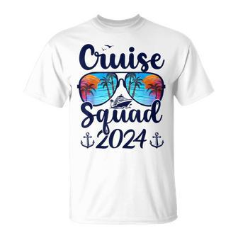 Cruise Squad 2024 Matching Family Group Summer Vacation T-Shirt | Mazezy UK