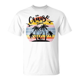 On Cruise Time Cruise Squad Summer Vacation Matching Family T-Shirt | Mazezy AU