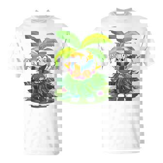 Cute Hawaiian Volleyball Ball Tropical Beach Summer Vacation T-Shirt - Thegiftio