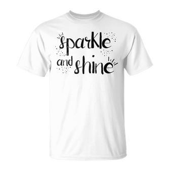 Cute Positive Summer Star Magic Sparkle And Shine T-Shirt - Monsterry CA