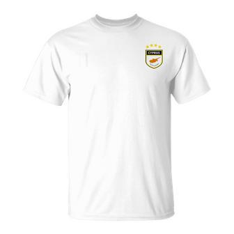 Cyprus Number 11 Soccer Flag Football Eleven Cypriot T-Shirt - Thegiftio UK