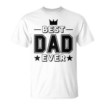 Dad For Dads Father's Day World's Best Dad T-Shirt - Thegiftio UK
