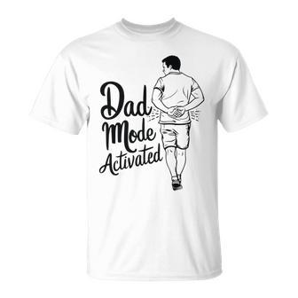 Dad-Modus Aktiviert Lustiges Papa Memeatertag Besterater T-Shirt - Geschenkecke