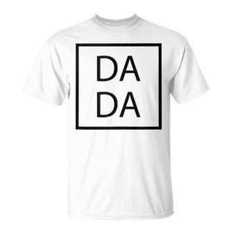 Dada Father's Day For New Dad Him Papa Grandpa T-Shirt - Seseable
