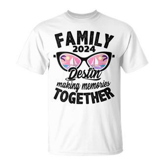Destin Florida Vacation 2024 Matching Family Group T-Shirt | Mazezy