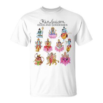 Dioses Del Hinduismo Camiseta unisex - Regaloses