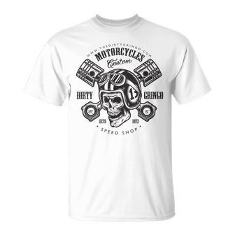 The Dirty Gringo Speed Shop Motorcycle Club T-Shirt - Monsterry UK