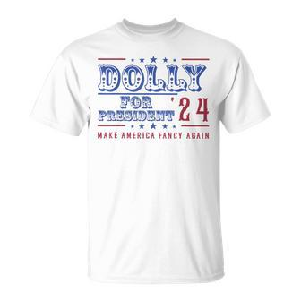 Dolly For President Personalized Dolly First Name T-Shirt - Seseable