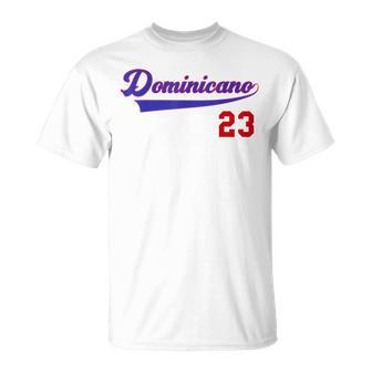 Dominicano Flag Rd Dominican Republic Baseball Jersey T-Shirt - Monsterry