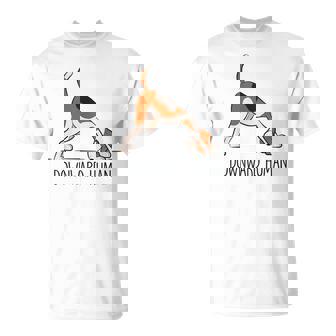 Downward Human Women's Dog Yoga T-Shirt - Thegiftio UK