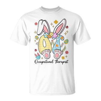 Easter Bunny Ot Occupational Therapist Occupational Therapy T-Shirt | Mazezy