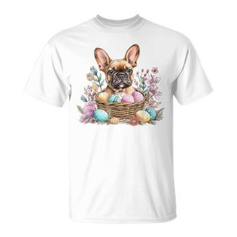 Easter French Bulldog Cool Easter Happy Easter T-Shirt - Seseable
