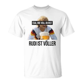 Egal Wieoll Du Bist Rudi Istoller Lecker Bierchen Bier T-Shirt - Geschenkecke