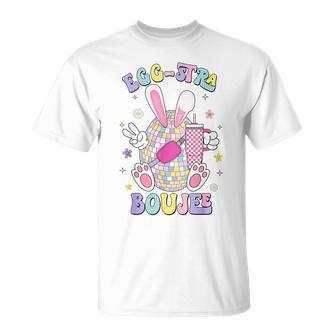 Egg-Stra Boujee Happy Easter Day Disco Easter Bunny Belt Bag T-Shirt - Monsterry