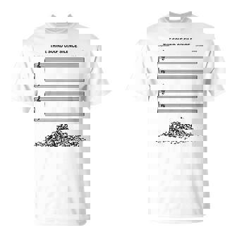 El Sonido Del Silencio Musical Divertido Camiseta unisex - Regaloses