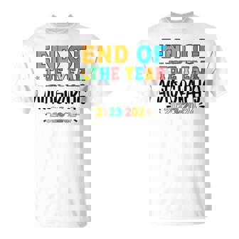 End Of The Year Autographs 20232024 Last Day Of School T-Shirt | Mazezy