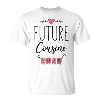 Enfant Future Cousine 2024 Annonce Grossesse Cousine Bébé Humour T-Shirt - Cadeauxyz
