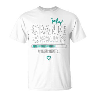 Enfant Future Grande Soeur 2024 Annonce De Grossesse Cadeau T-Shirt - Cadeauxyz