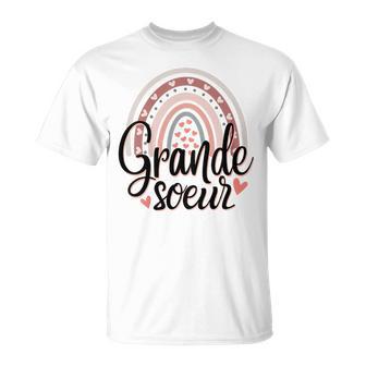 Enfant Grande Soeur Annonce Grossesse Future Grande Soeur Surprise T-Shirt - Cadeauxyz