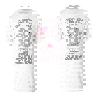 Enfant Je Vais Être Grande Soeur Chat Future Grande Soeur T-Shirt - Cadeauxyz