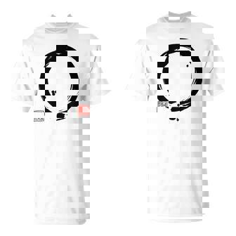 Enso Zen Buddhism Circle Sumi-E T-Shirt - Thegiftio