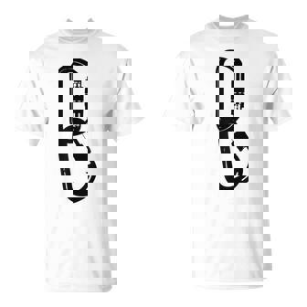 Escalada De Roca Boulder Escalada Mosquetón Escaladores Regalos Camiseta unisex - Regaloses