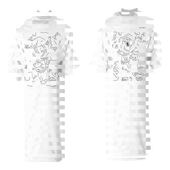 Espacio Astronauta Para Pintar Y Colorear Para Niños Camiseta unisex - Regaloses