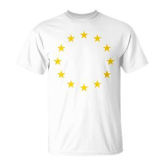 Eu Flag European Union Flag Europe T-Shirt - Thegiftio UK