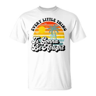 Every Little Thing Is Gonna Be Alright Jamaica Island T-Shirt | Mazezy