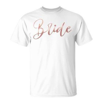 Evjf Bride Pour Future Mariée Accompagnée De Sa Team Bride T-Shirt - Cadeauxyz