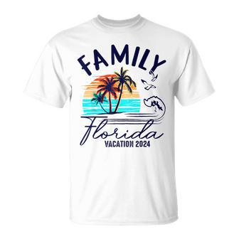 Family Florida Vacation 2024 Matching Group Family T-Shirt - Seseable