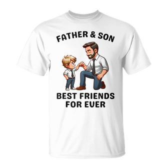 Fathers Day 2024 From Son Family Matching For Dad And Son T-Shirt - Thegiftio UK