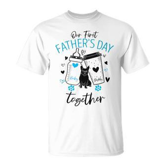 Father's Day French Bulldog Pregnant Wife Dog Lover Bulldog T-Shirt - Thegiftio UK