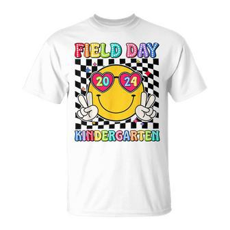 Field Day 2024 Kindergarten Fun Day Sunglasses Field Trip T-Shirt - Seseable