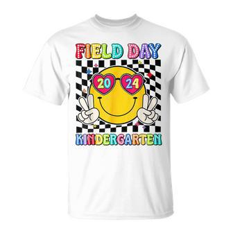 Field Day 2024 Kindergarten Fun Day Sunglasses Field Trip T-Shirt - Monsterry DE