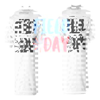 Field Day Red White And Blue Student Teacher T-Shirt - Seseable