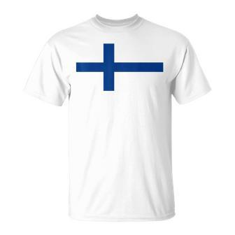 Finland Flag Cool Finnish Suomi Flags For Women T-Shirt - Thegiftio UK