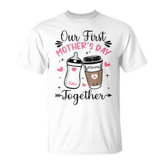 Our First Together Family Matching Mommy Baby T-Shirt | Mazezy UK