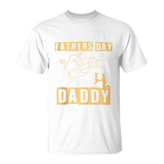 First Time Daddy New Dad 2024 Fathers Day T-Shirt - Seseable