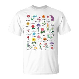 Flores Botánicas Hermosa Ciencia De Las Flores Sin Mangas Camiseta unisex - Regaloses