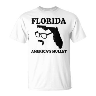 Florida America S Mullet West Coast T-Shirt - Monsterry